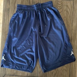 Mens Jordan navy blue shorts
